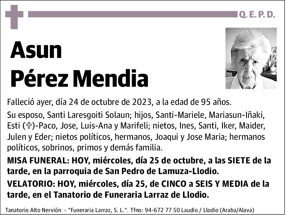 Asun Pérez Mendia