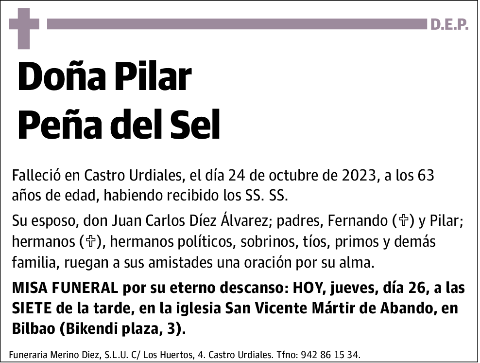 Pilar Peña del Sel