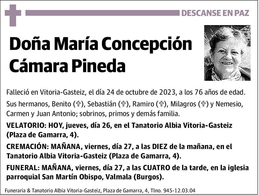 María Concepción Cámara Pineda