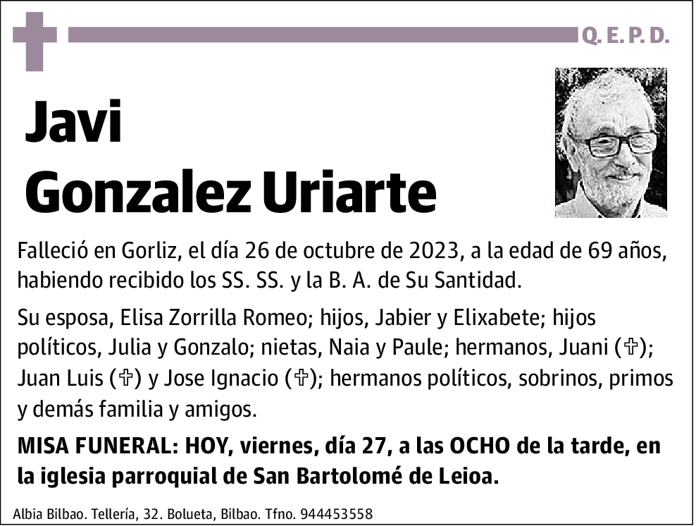 Javi Gonzalez Uriarte