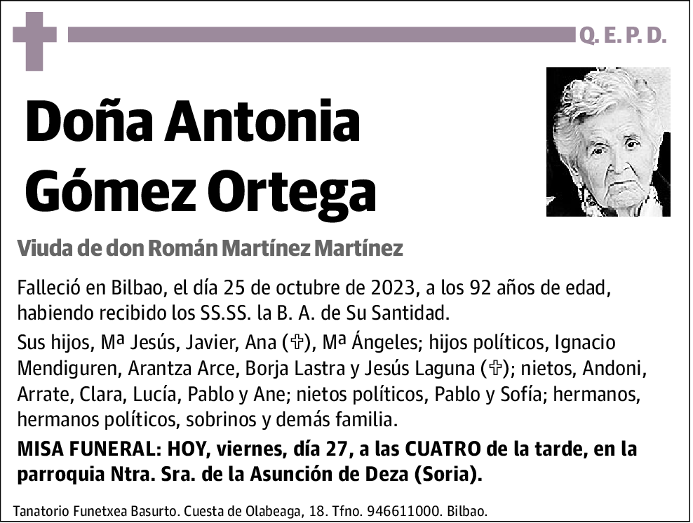 Antonia Gómez Ortega