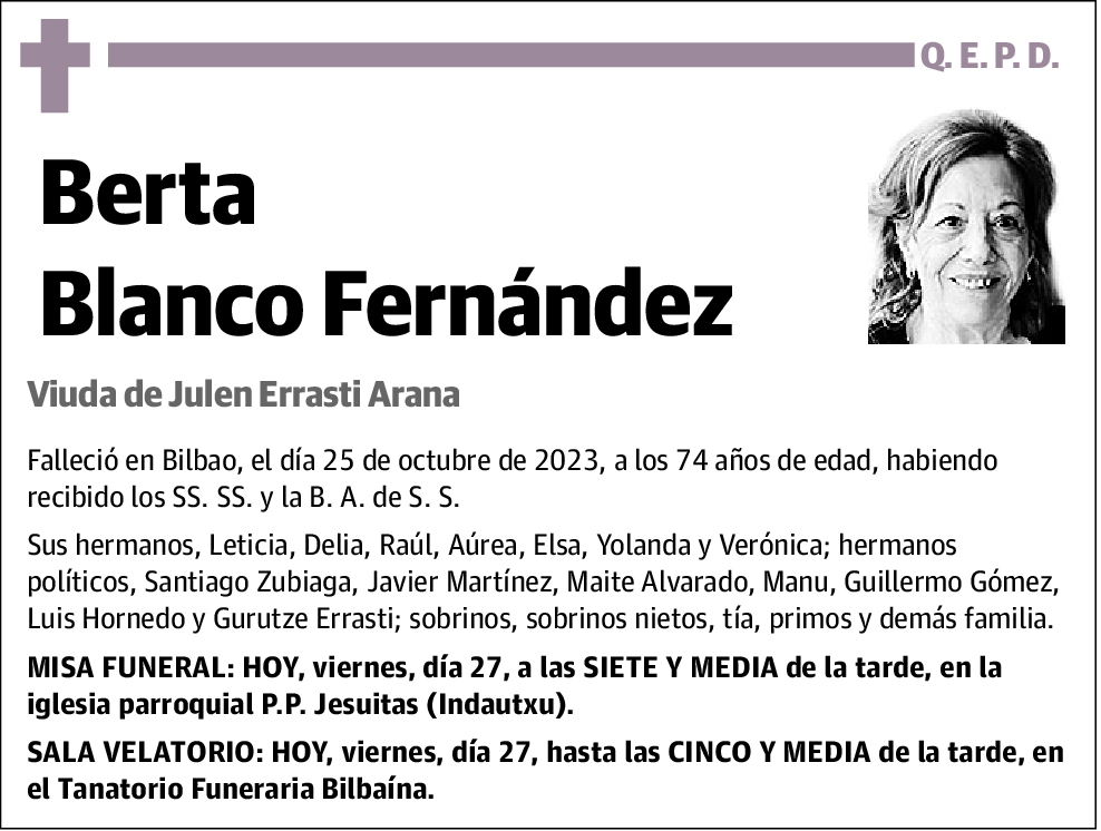 Berta Blanco Fernández