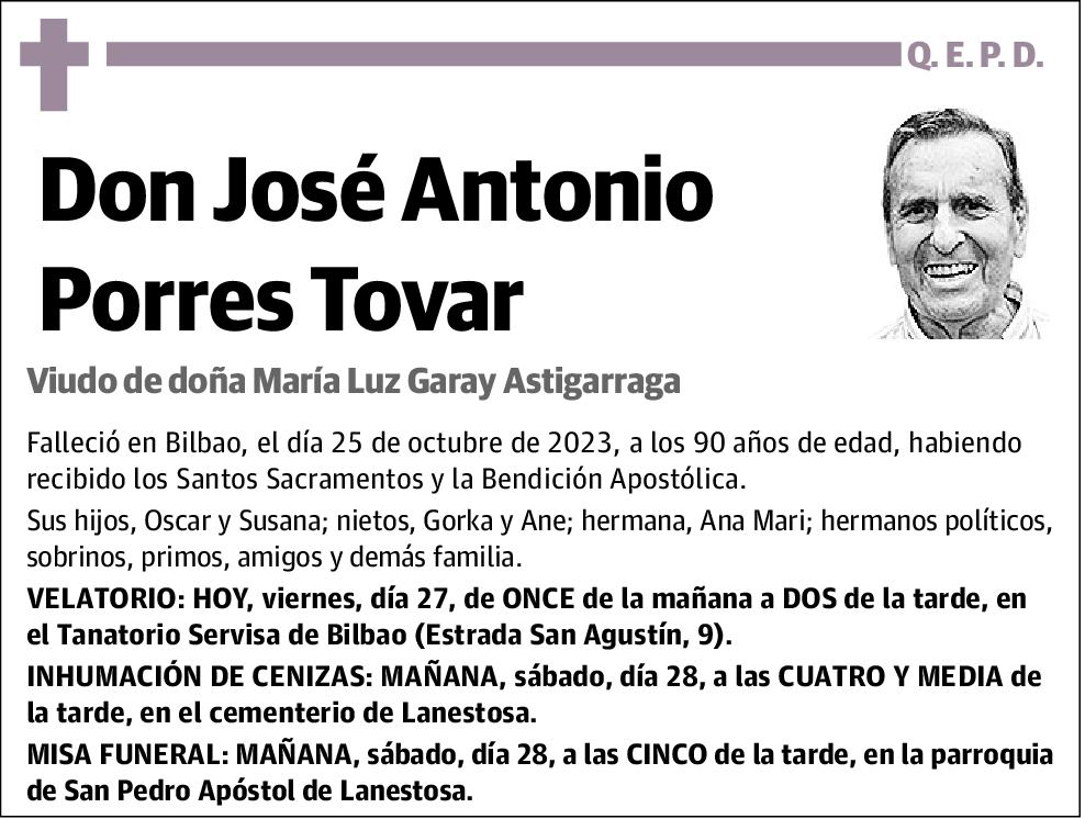 José Antonio Porres Tovar