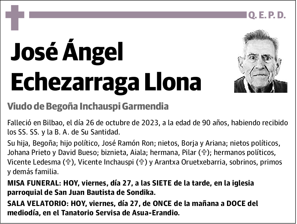 José Ángel Echezarraga Llona