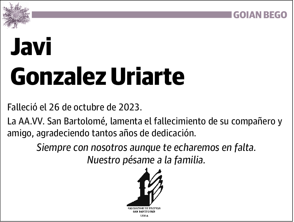 Javi Gonzalez Uriarte