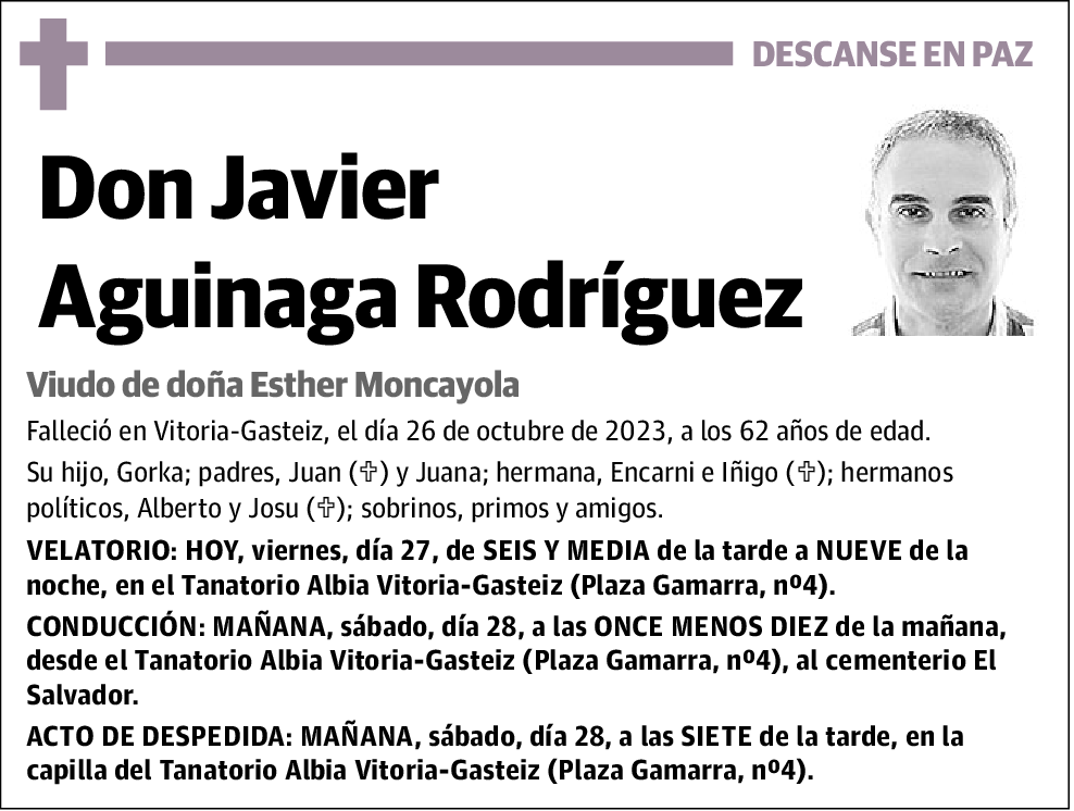 Javier Aguinaga Rodríguez