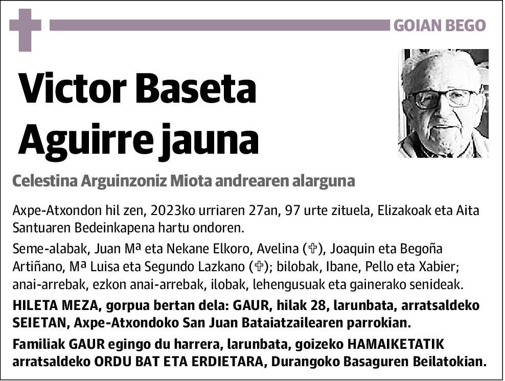 Victor Baseta Aguirre