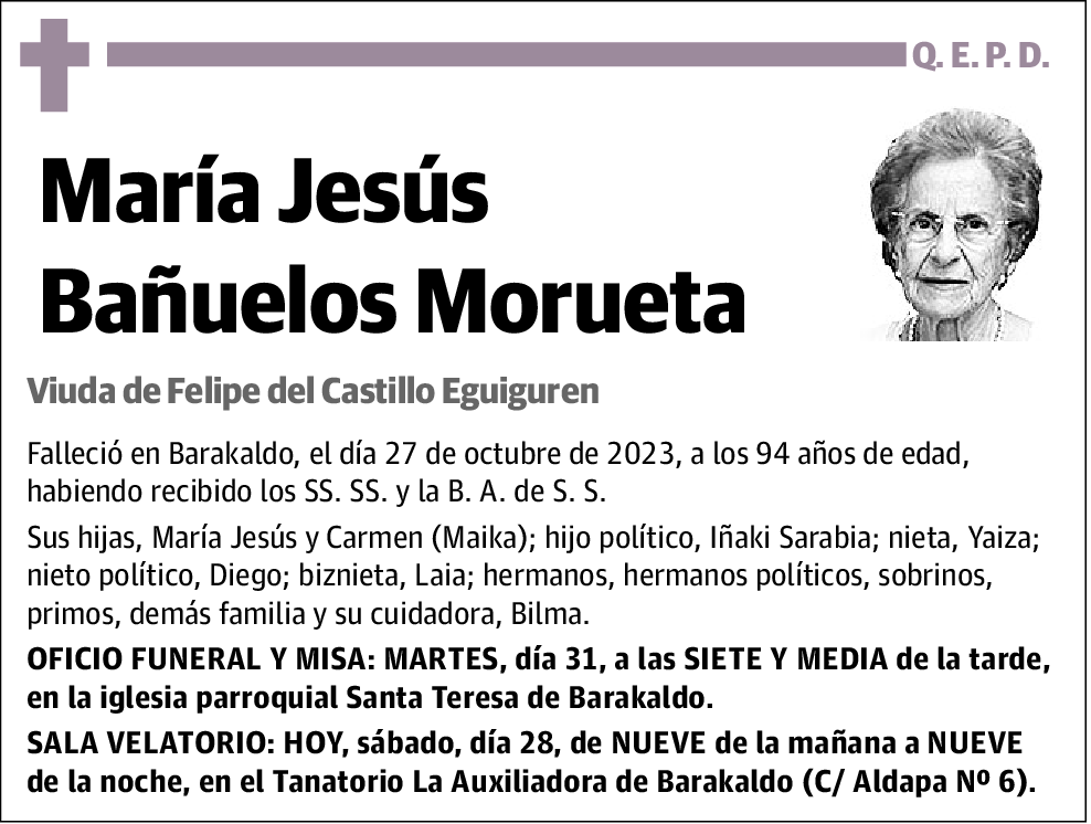 María Jesús Bañuelos Morueta