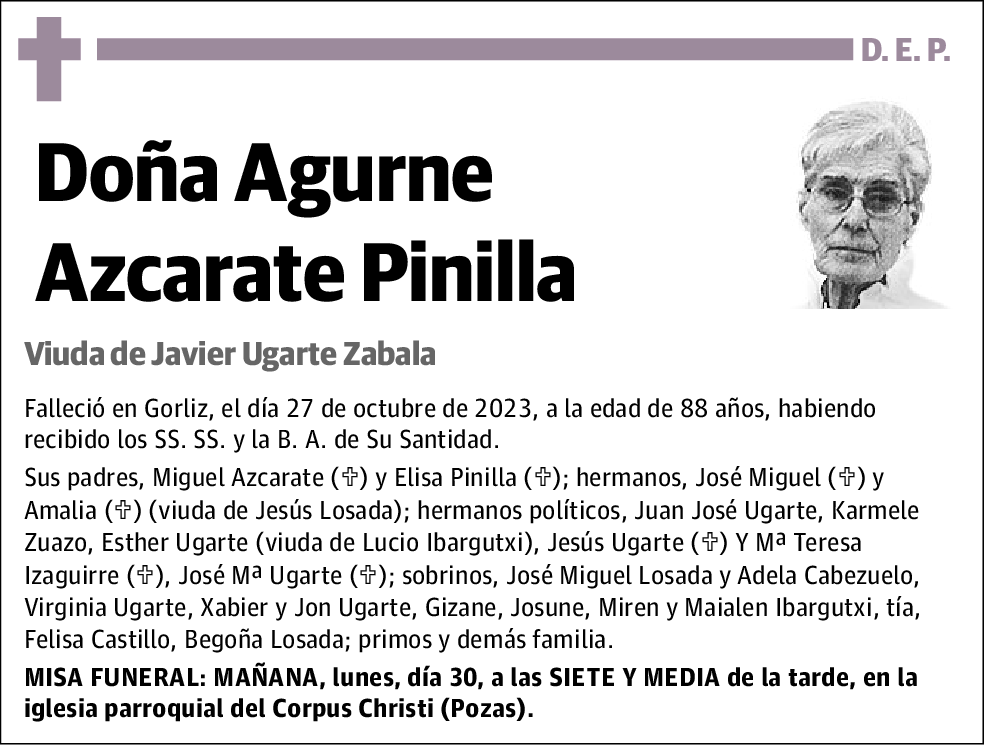 Agurne Azcarate Pinilla