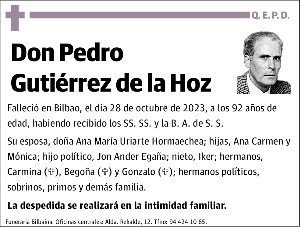 Pedro Gutiérrez de la Hoz