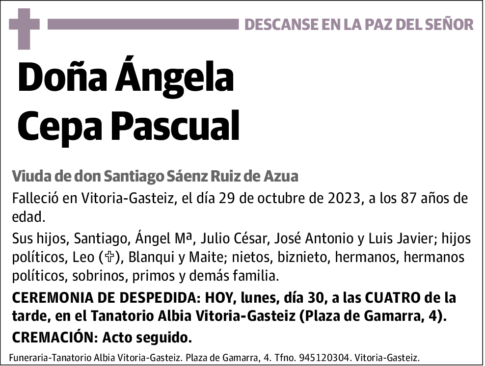 Ángela Cepa Pascual