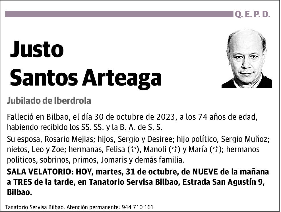 Justo Santos Arteaga