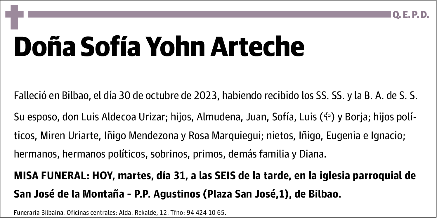 Sofía Yohn Arteche