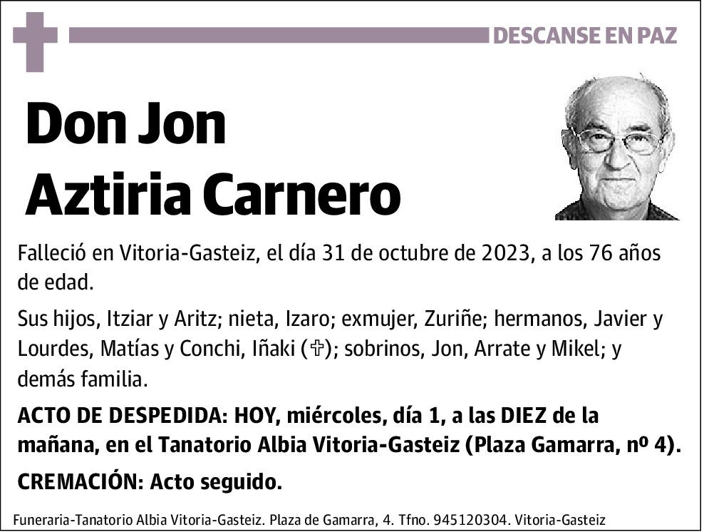 Jon Aztiria Carnero