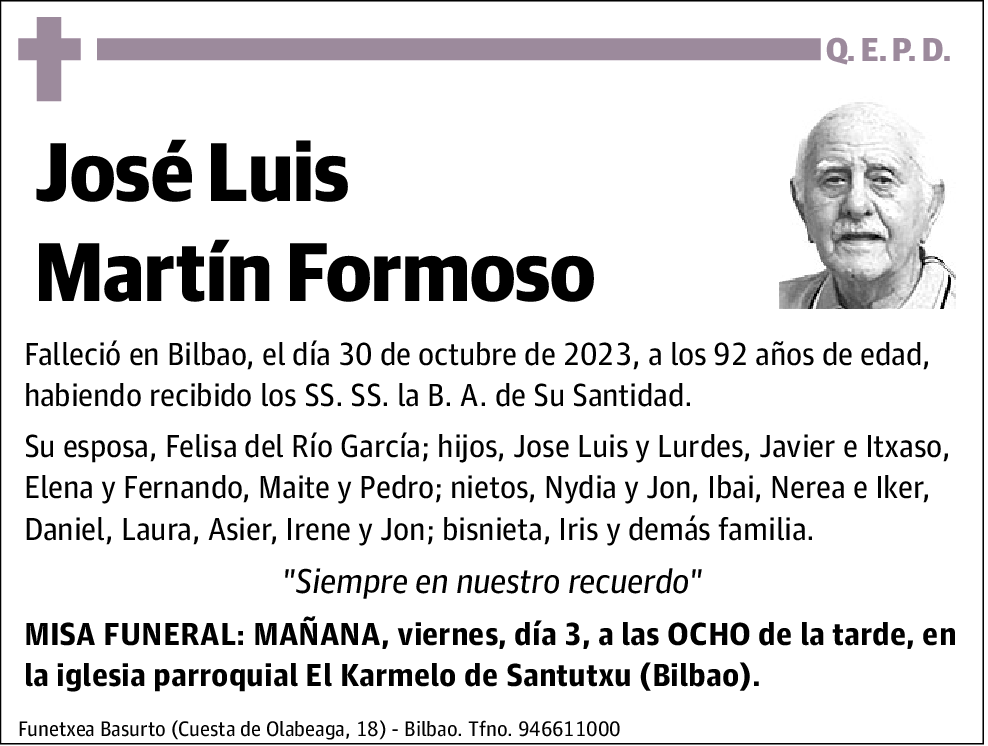 José Luis Martín Formoso