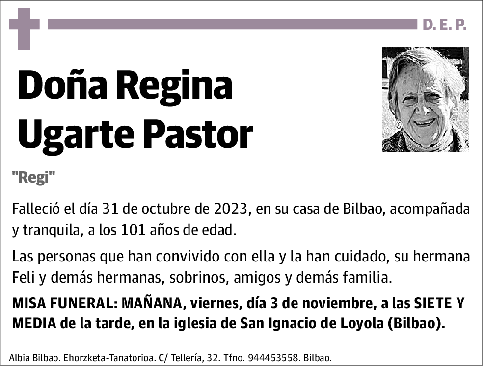 Regina Ugarte Pastor