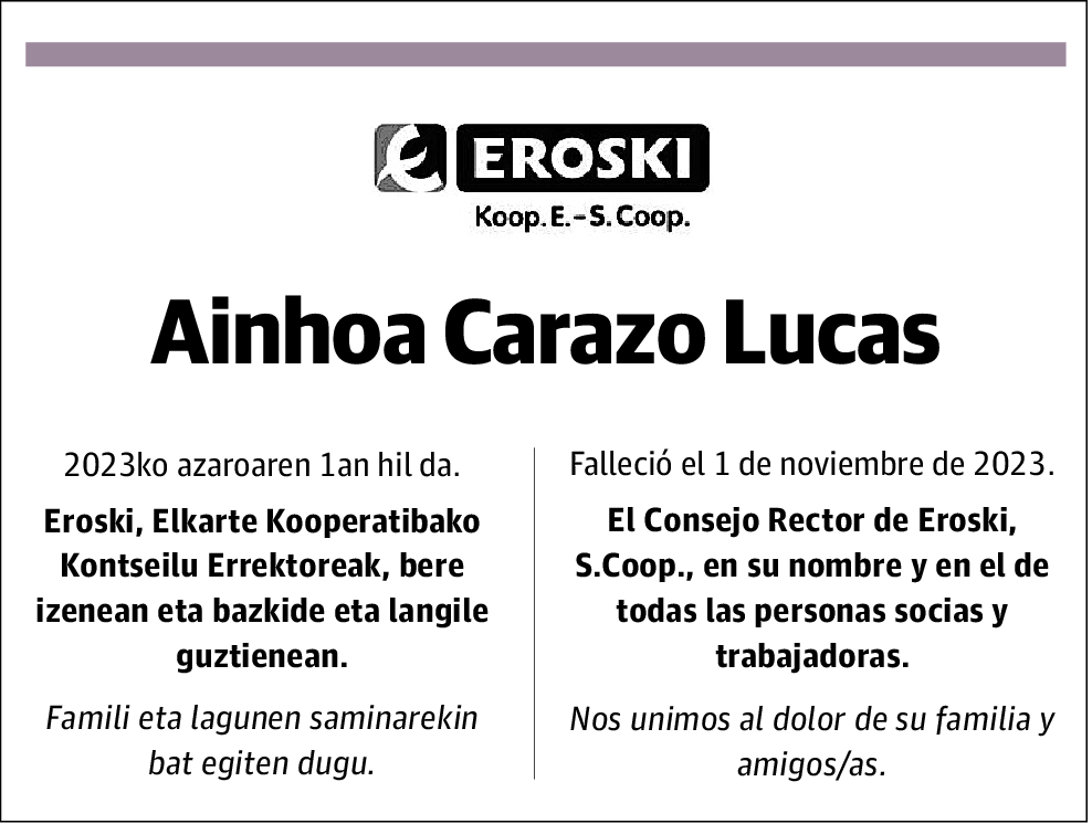 CARAZO LUCAS,AINHOA