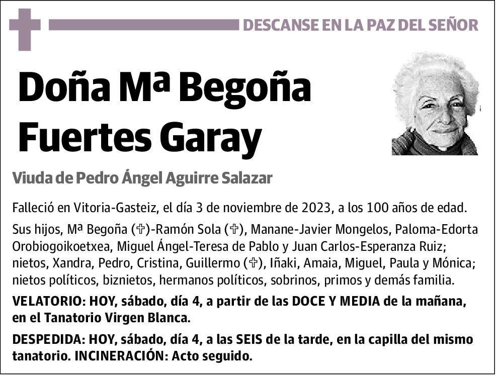 Mª Begoña Fuertes Garay