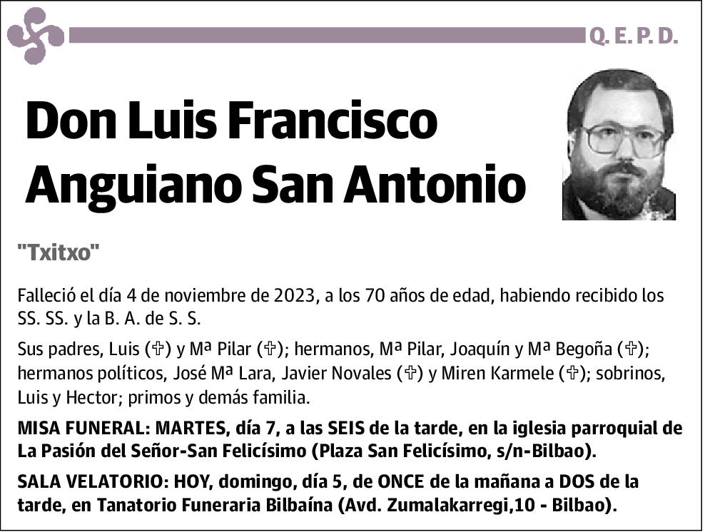 Luis Francisco Anguiano San Antonio