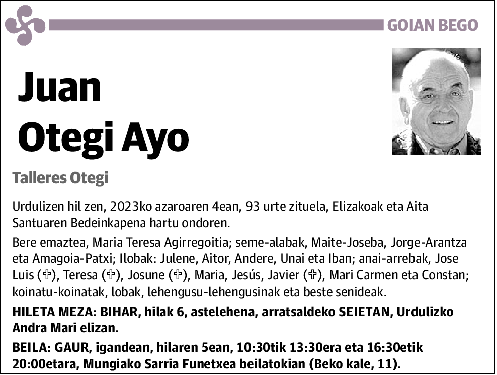 Juan Otegi Ayo