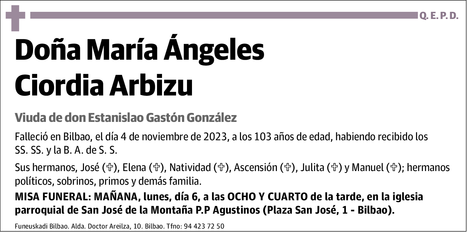 María Ángeles Ciordia Arbizu