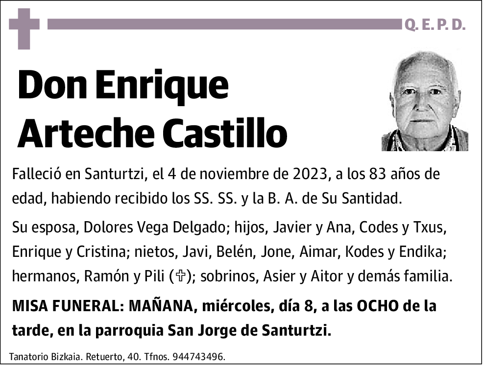 Enrique Arteche Castillo