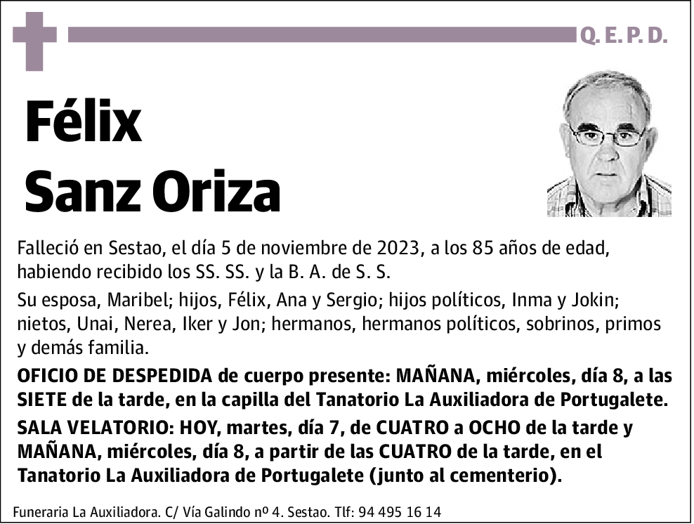 Félix Sanz Oriza