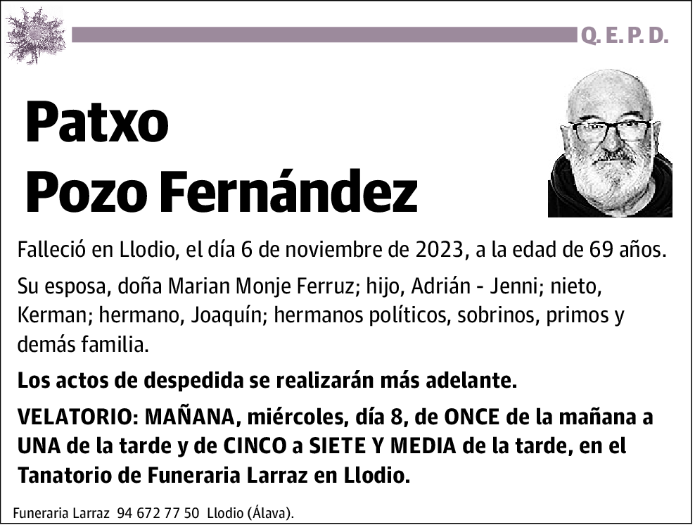 Patxo Pozo Fernández