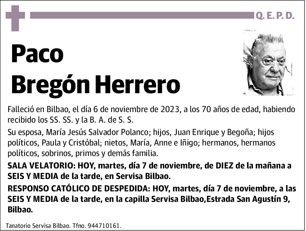 Paco Bregón Herrero