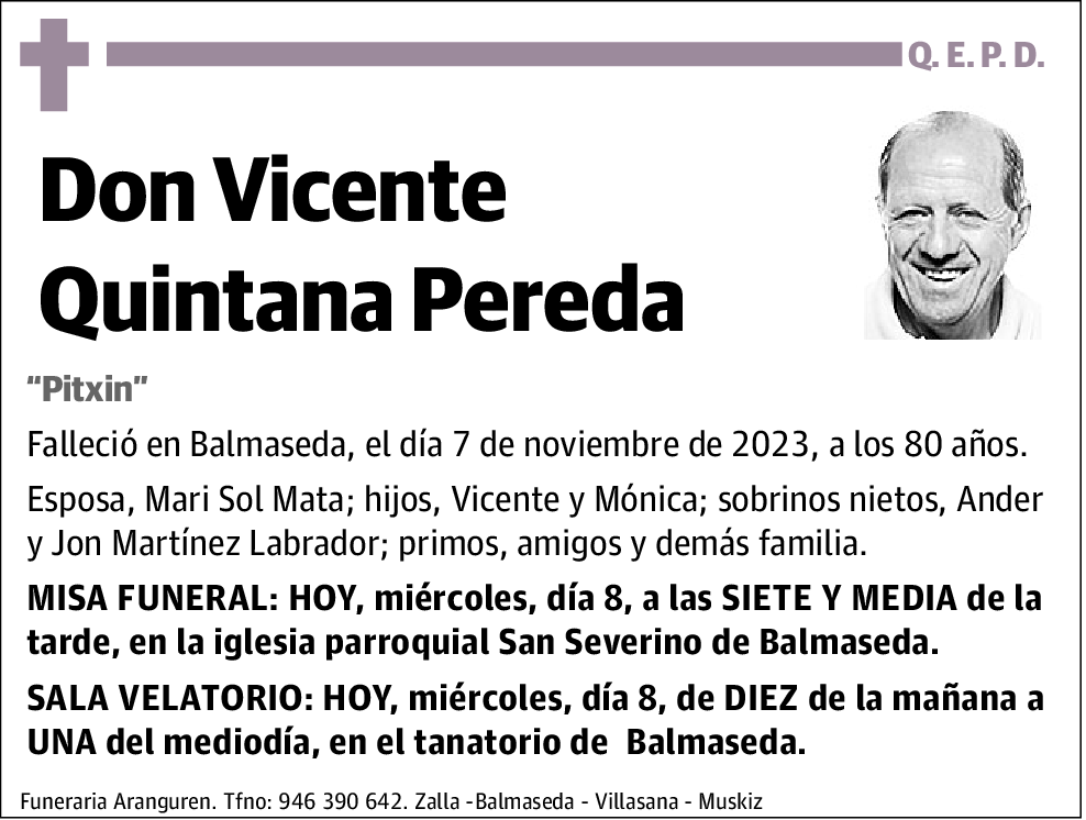 Vicente Quintana Pereda