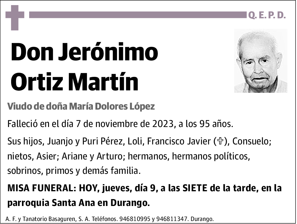 ORTIZ MARTÍN,JERÓNIMO