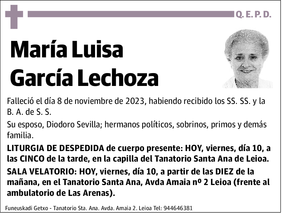 María Luisa García Lechoza