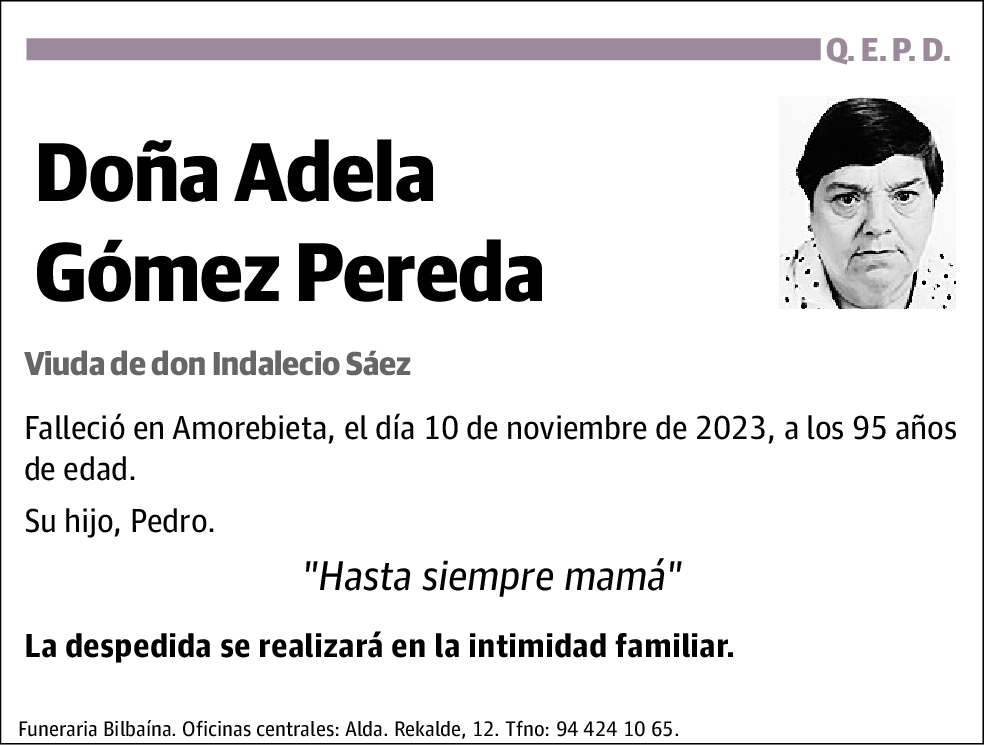 Adela Gómez Pereda