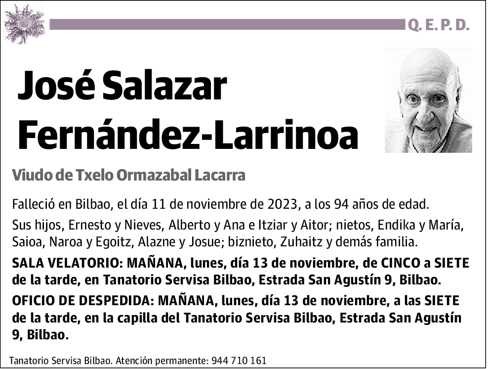 José Salazar Fernández-Larrinoa