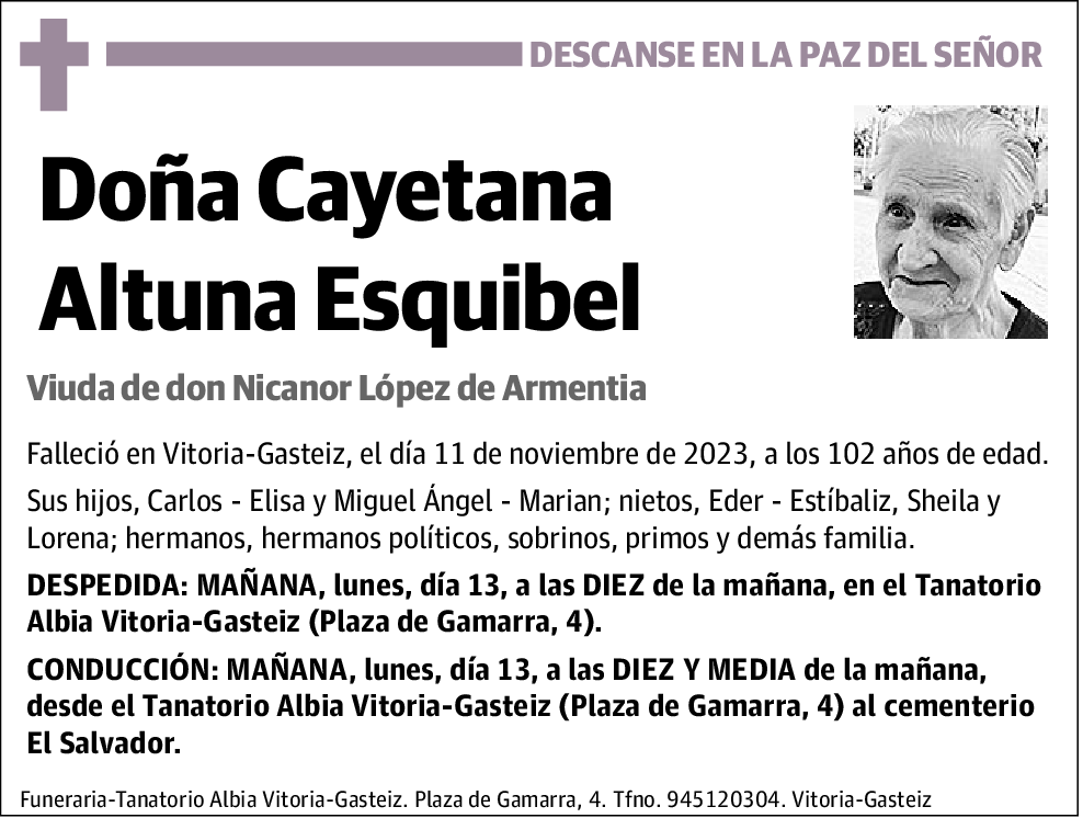 Cayetana Altuna Esquibel