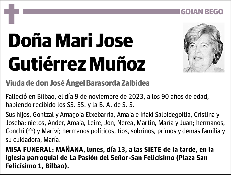 Mari Jose Gutiérrez Muñoz