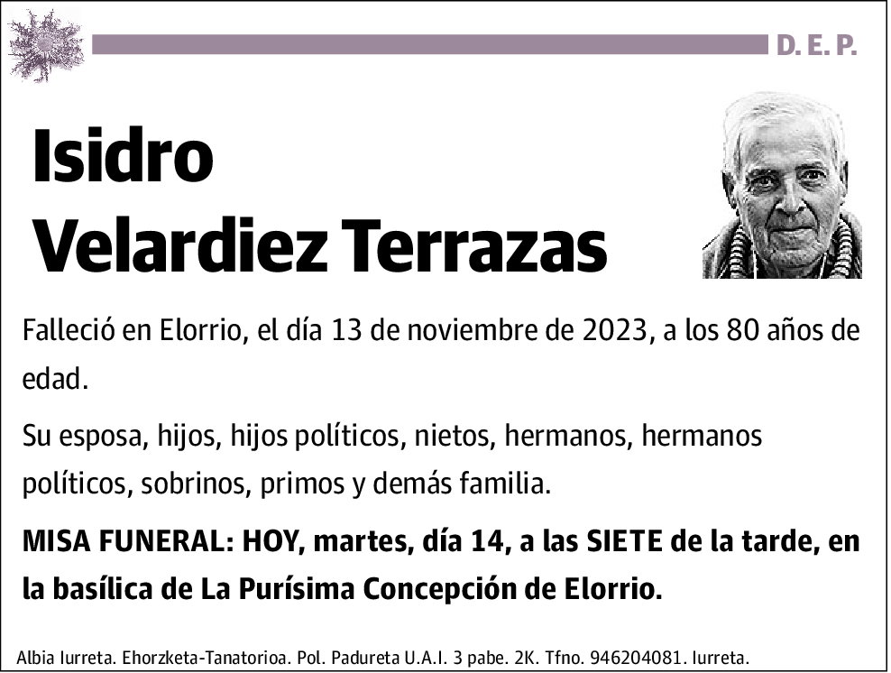 Isidro Velardiez Terrazas