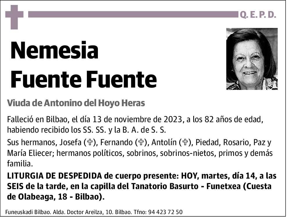 Nemesia Fuente Fuente