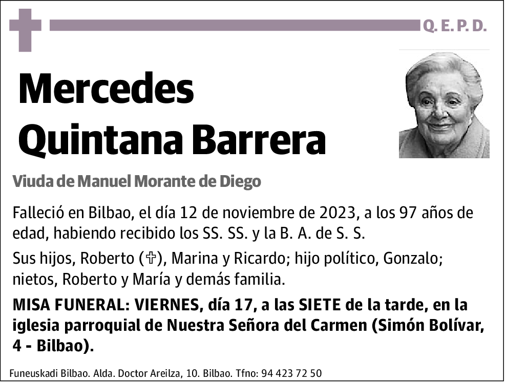 Mercedes Quintana Barrera