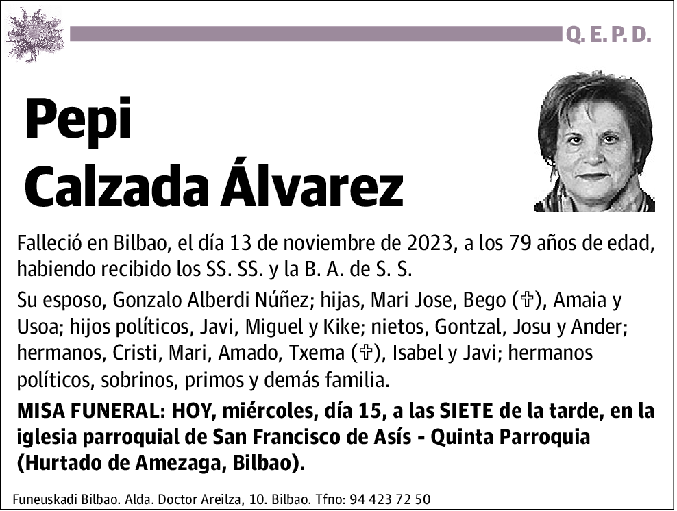 Pepi Calzada Álvarez