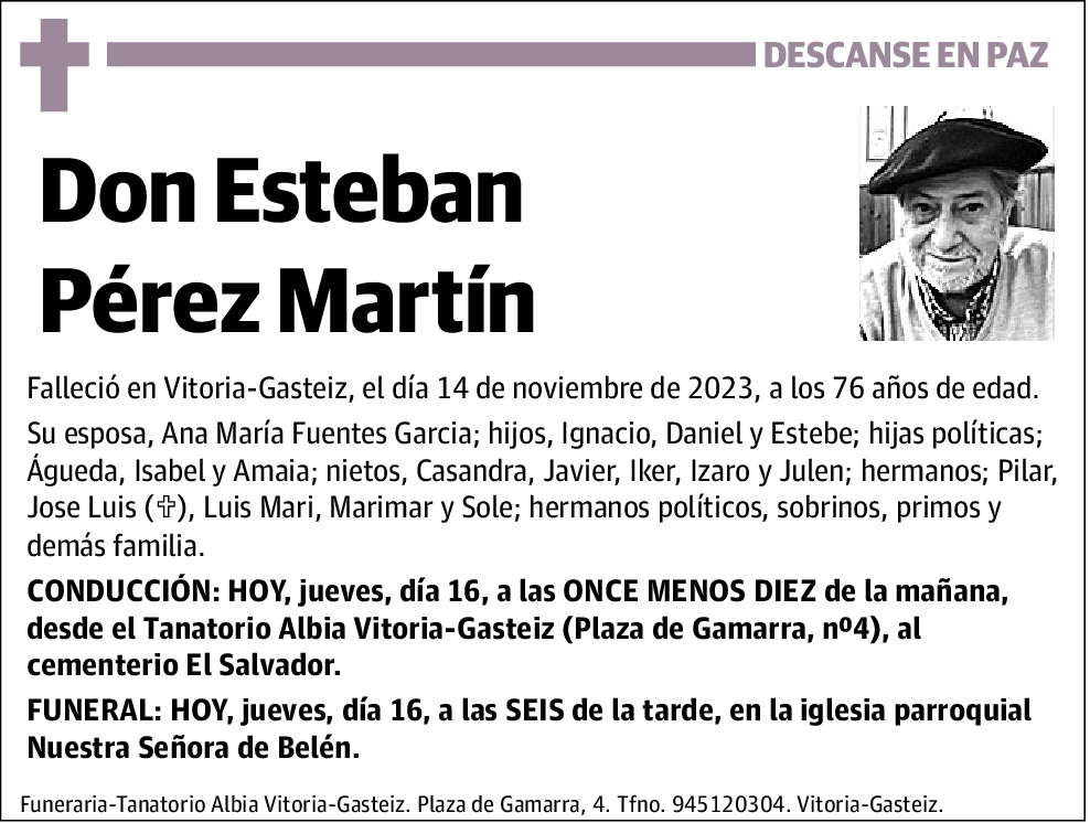 Esteban Pérez Martín