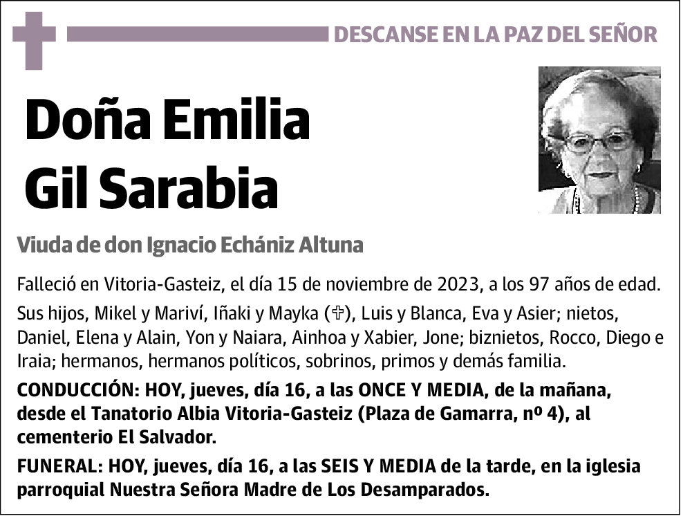 Emilia Gil Sarabia