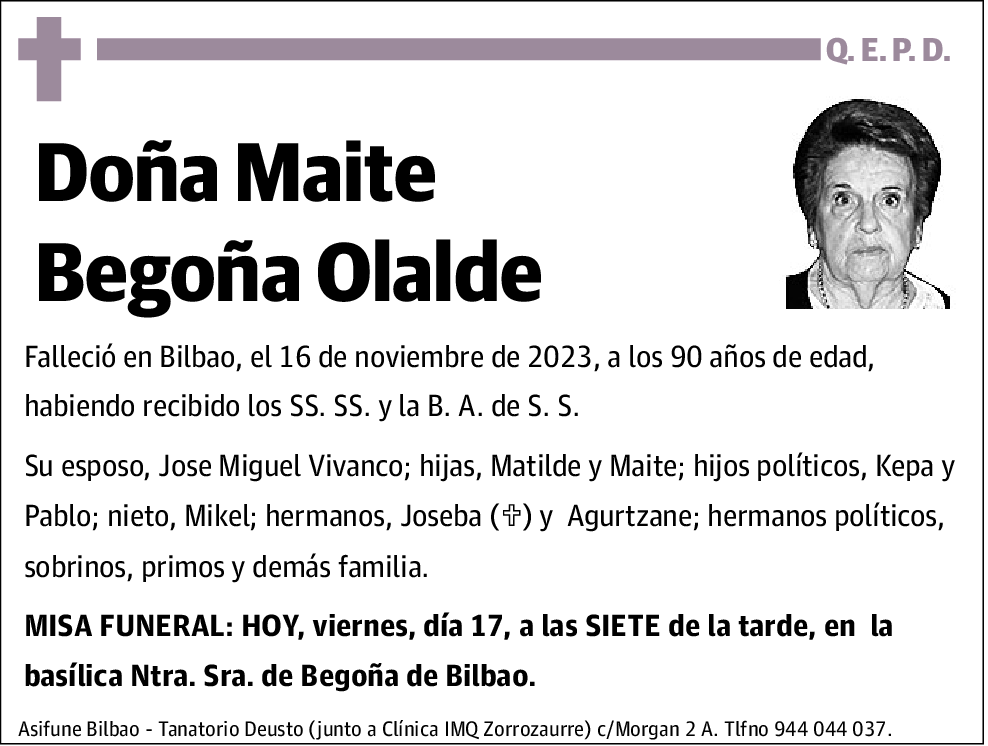 Maite Begoña Olalde