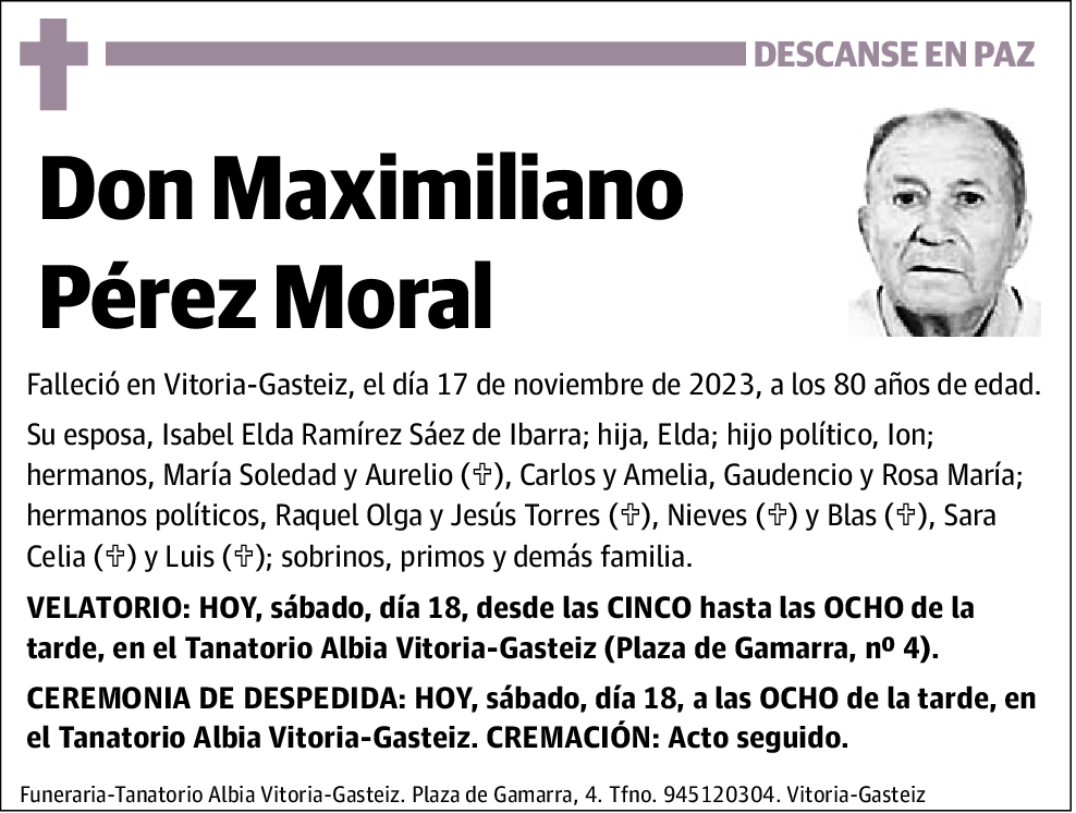 Maximiliano Pérez Moral