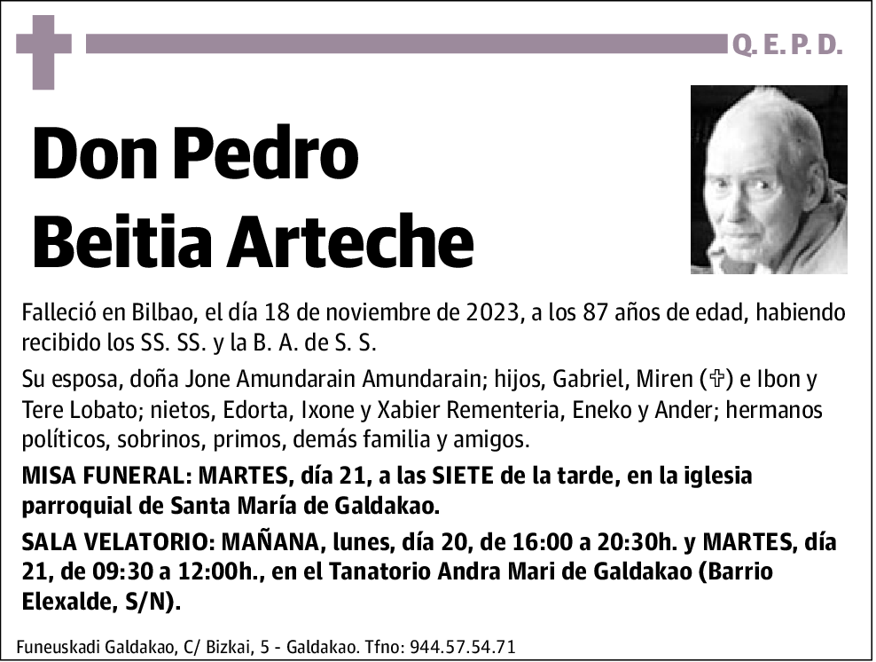 Pedro Beitia Arteche