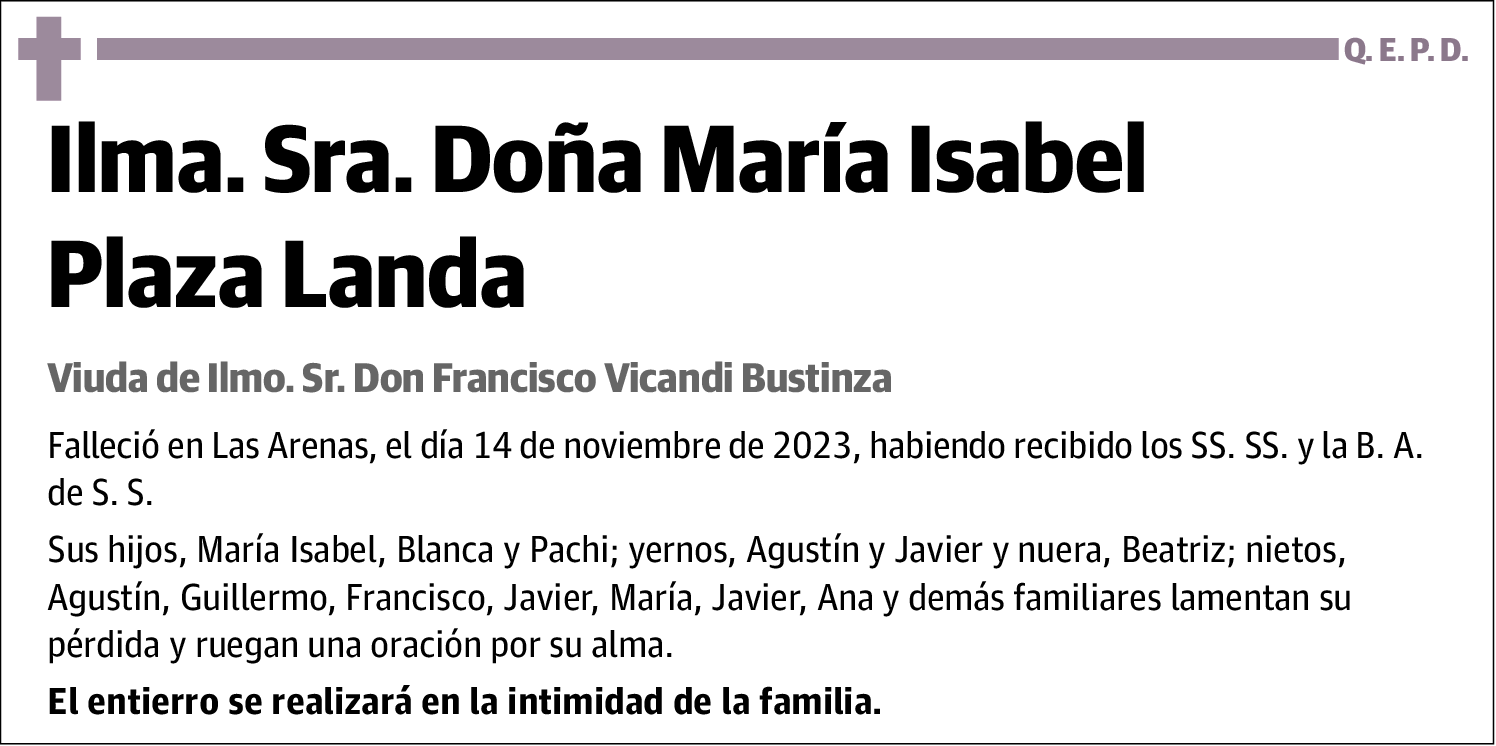 María Isabel Plaza Landa