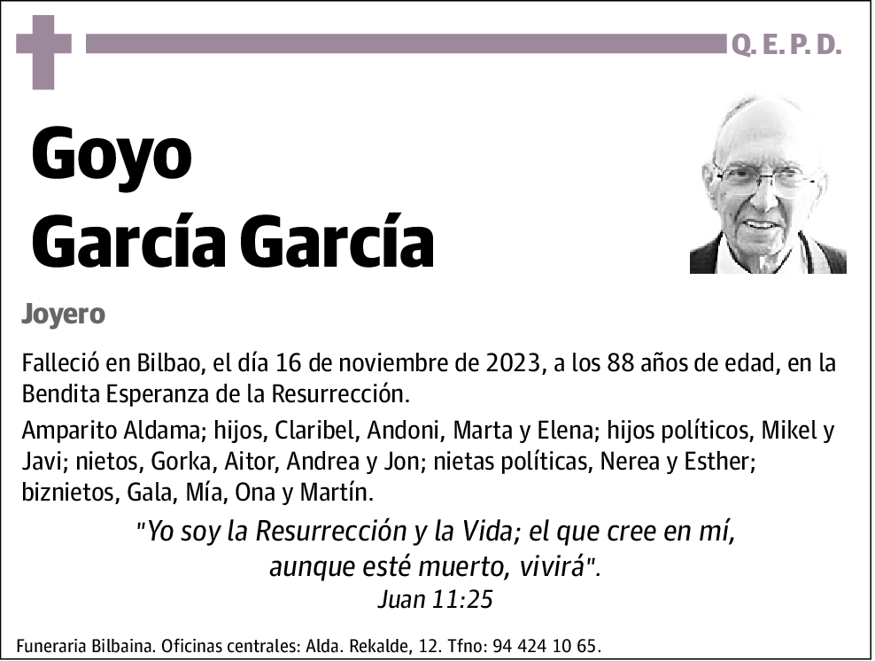 Goyo García García