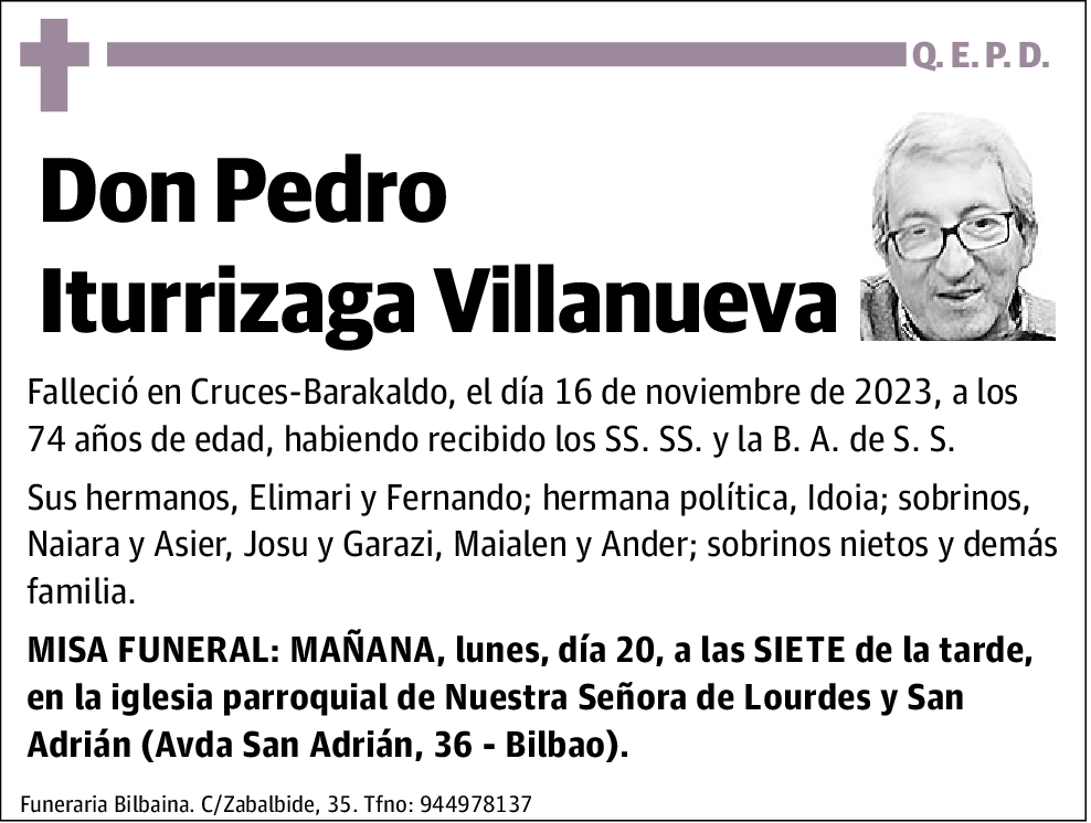 Pedro Iturrizaga Villanueva