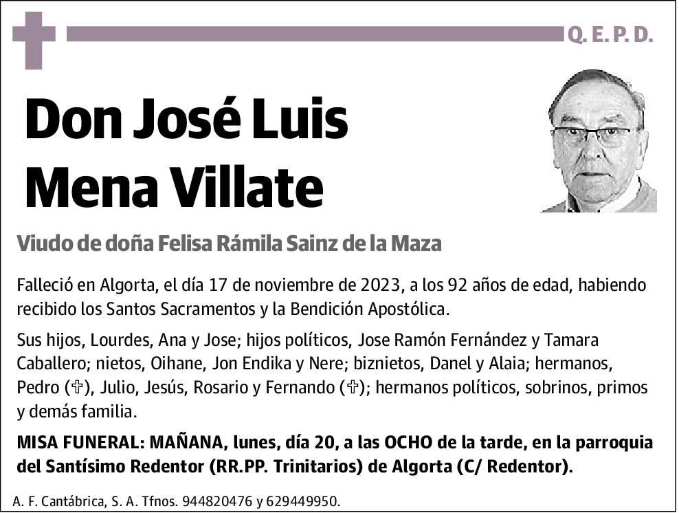 Jose Luis Mena Villate