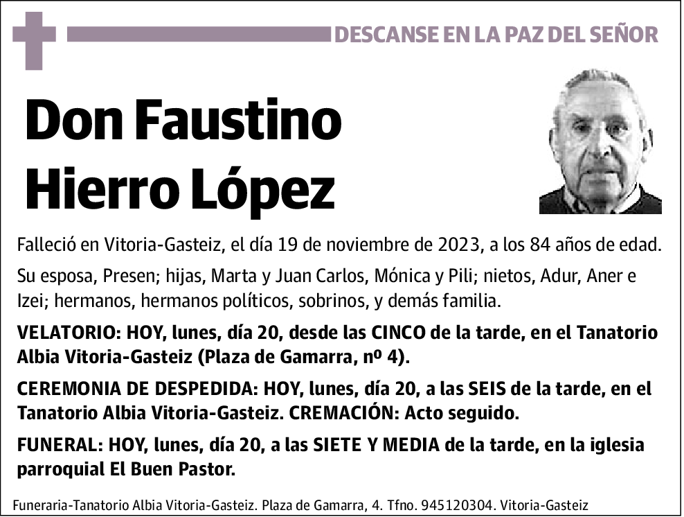 Faustino Hierro López